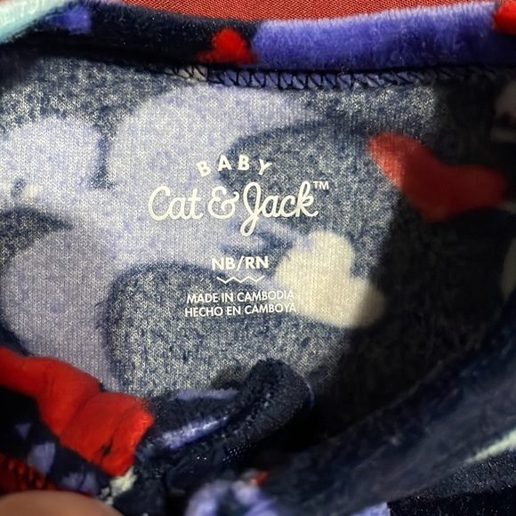 Cat & Jack Fleece Pajama - Picture 4 of 5